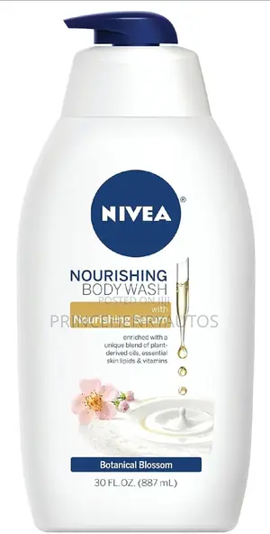 Nivea Nourishing Botanical Body Wash 30 Fl Oz Pump Bottlre