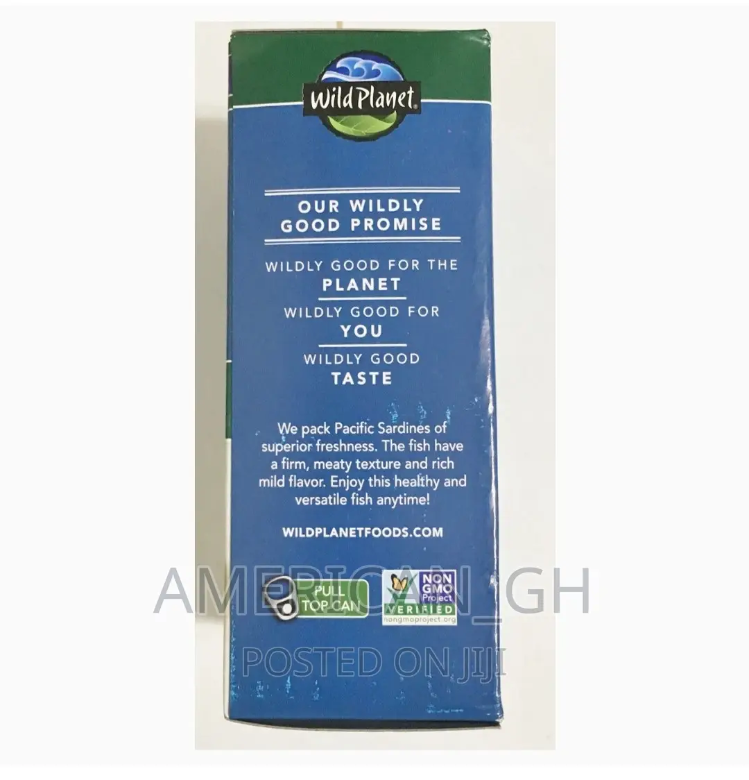 Wild Pacific Sardines in Extra Virgin Olive Oil