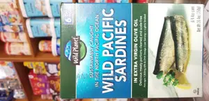 Wild Pacific Sardines in Extra Virgin Olive Oil
