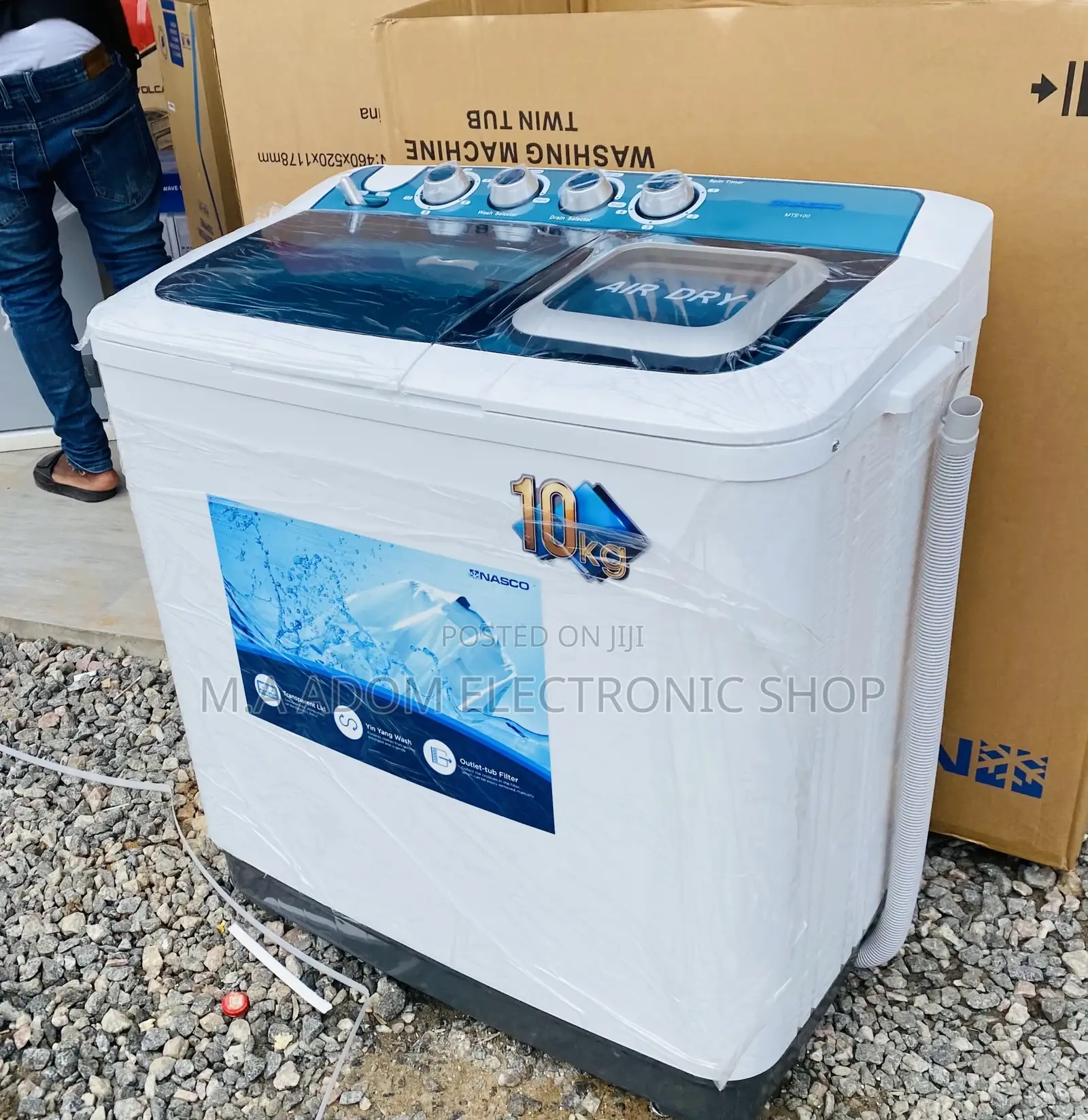 Quality Yet Affordable Nasco 8kg Top Load Washing Machine 