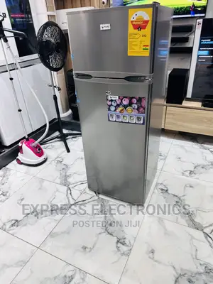 Best and Sleek Grey Pearl Double Door Fridge PF-250