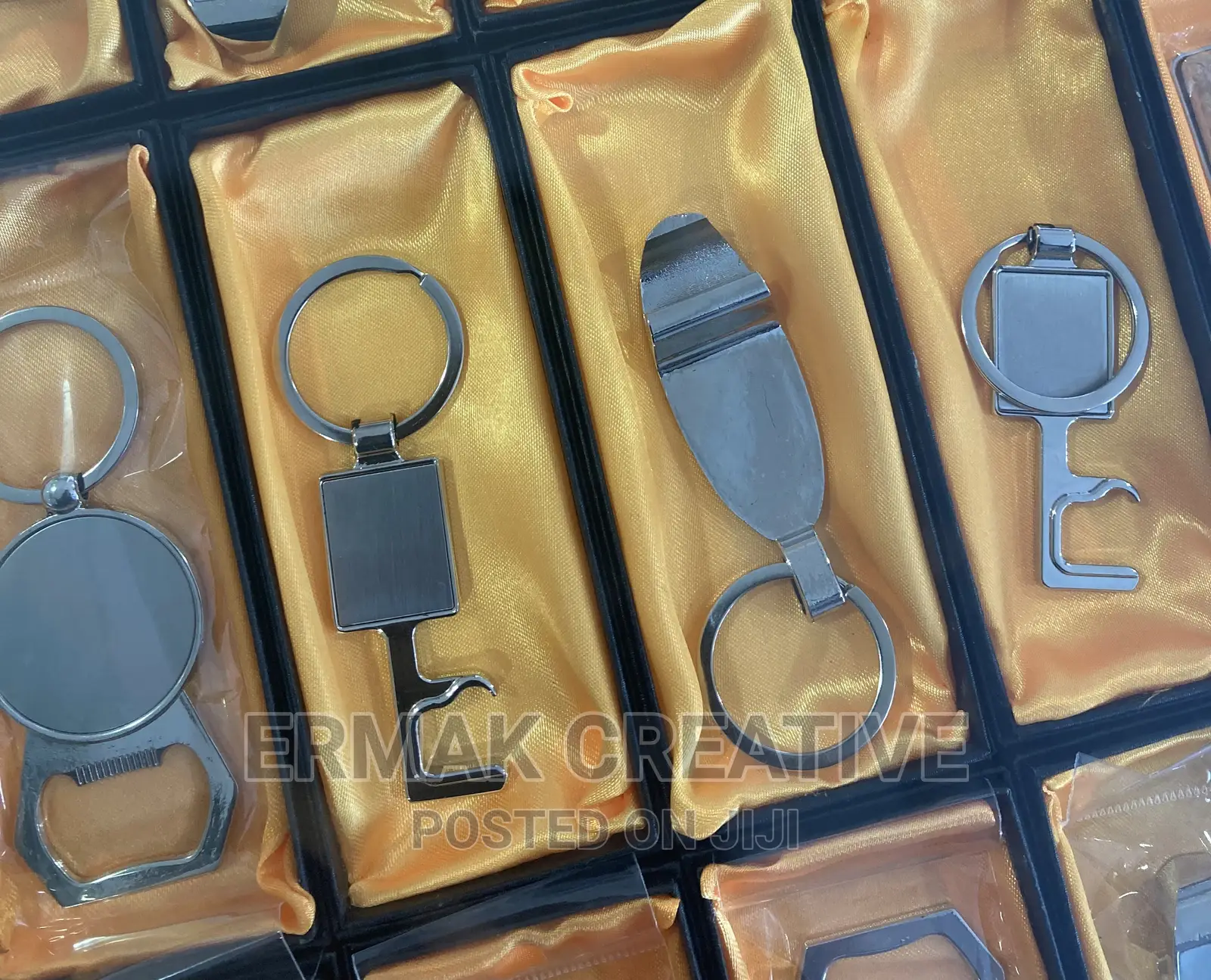 Metallic Doming Keyring