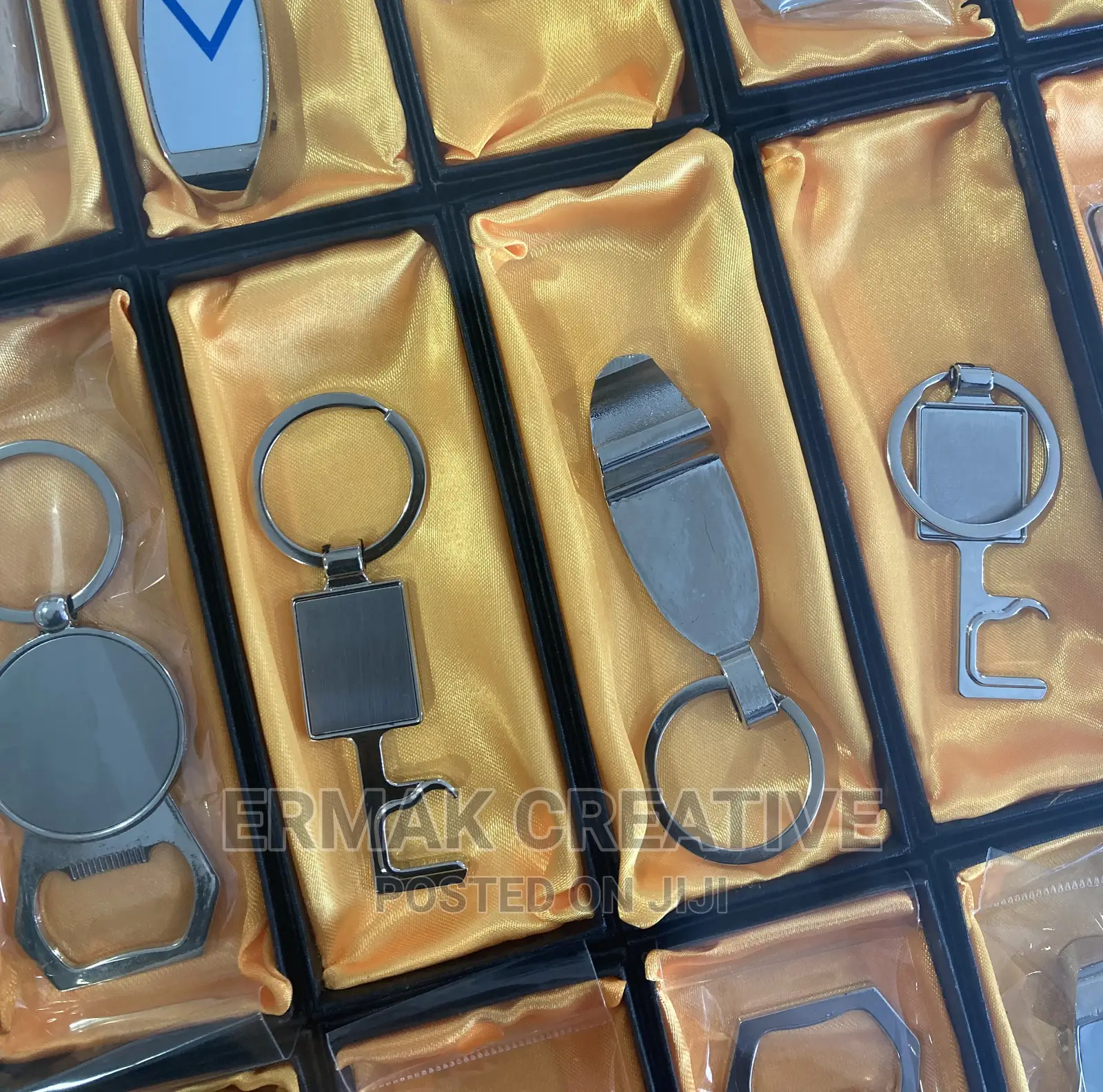 Metallic Doming Keyring