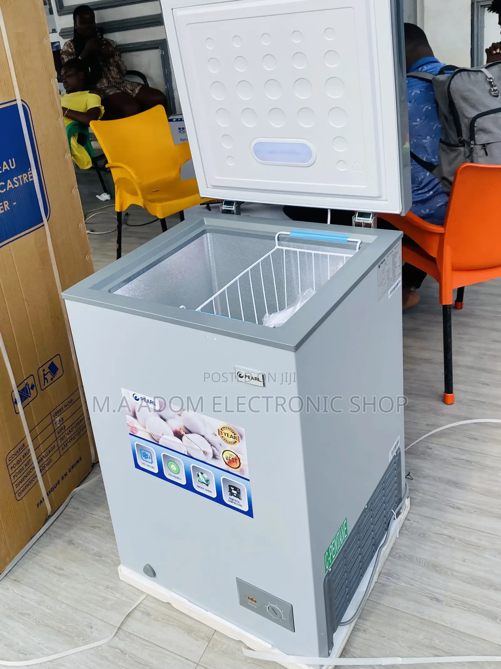 Shop Affordable Pearl 100ltr 1 Door Chest Freezer(PCD-127).