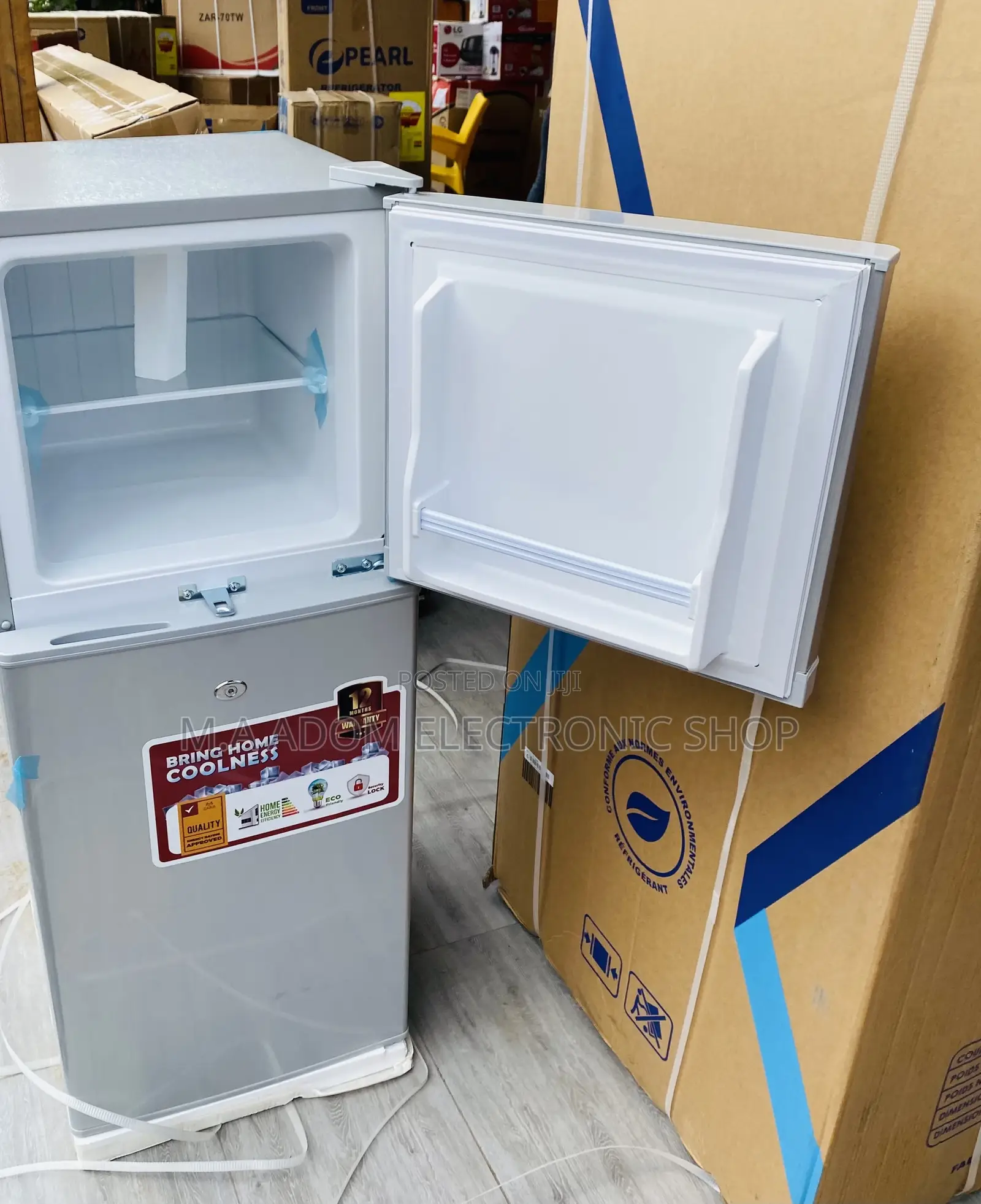 Shop Original Zara 14TM Double Door Fridge(Silver) 