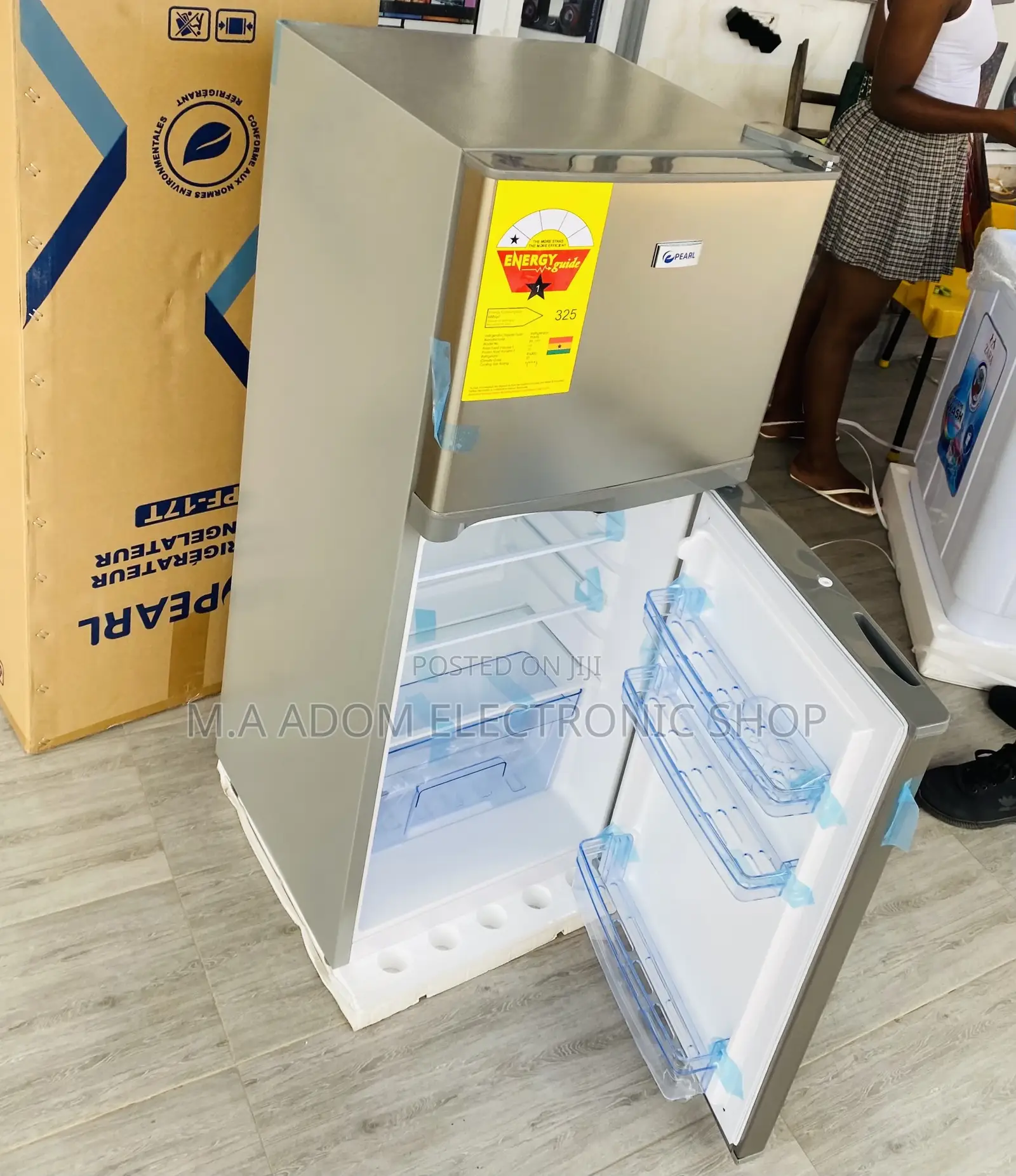Shop High Quality Pearl 17T 108ltr Double Door Fridge