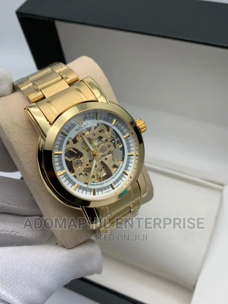 Anti-Fade Authentic Rolex Chain Watch