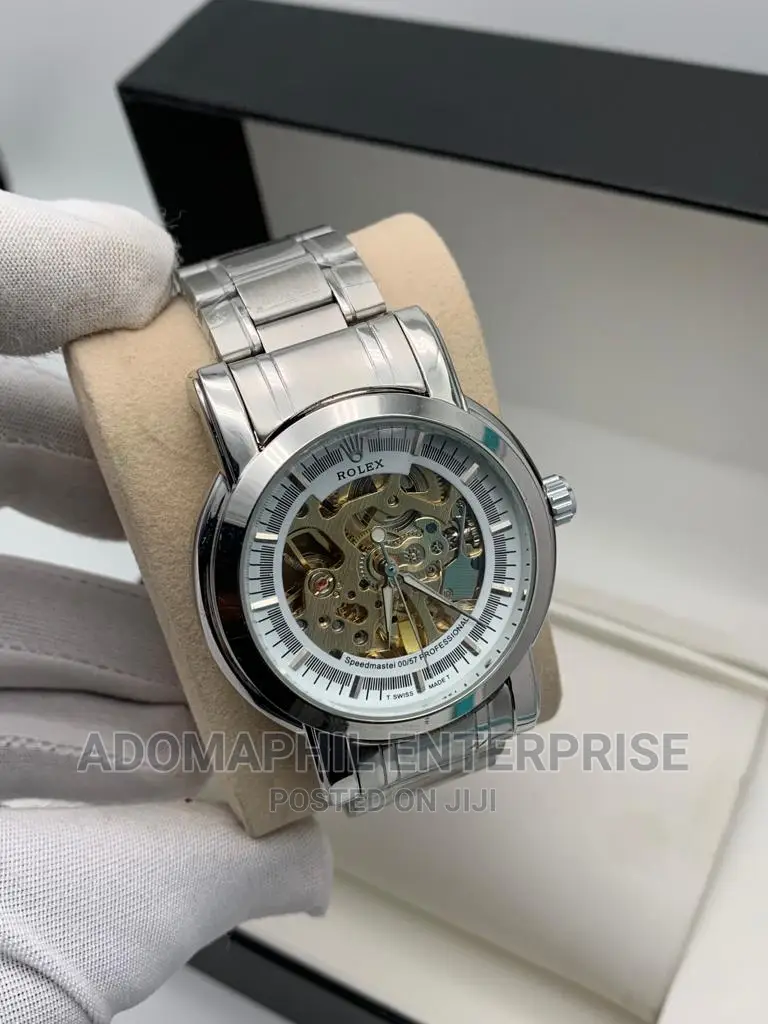 Anti-Fade Authentic Rolex Chain Watch