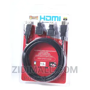 3-in-1 HDMI Cable