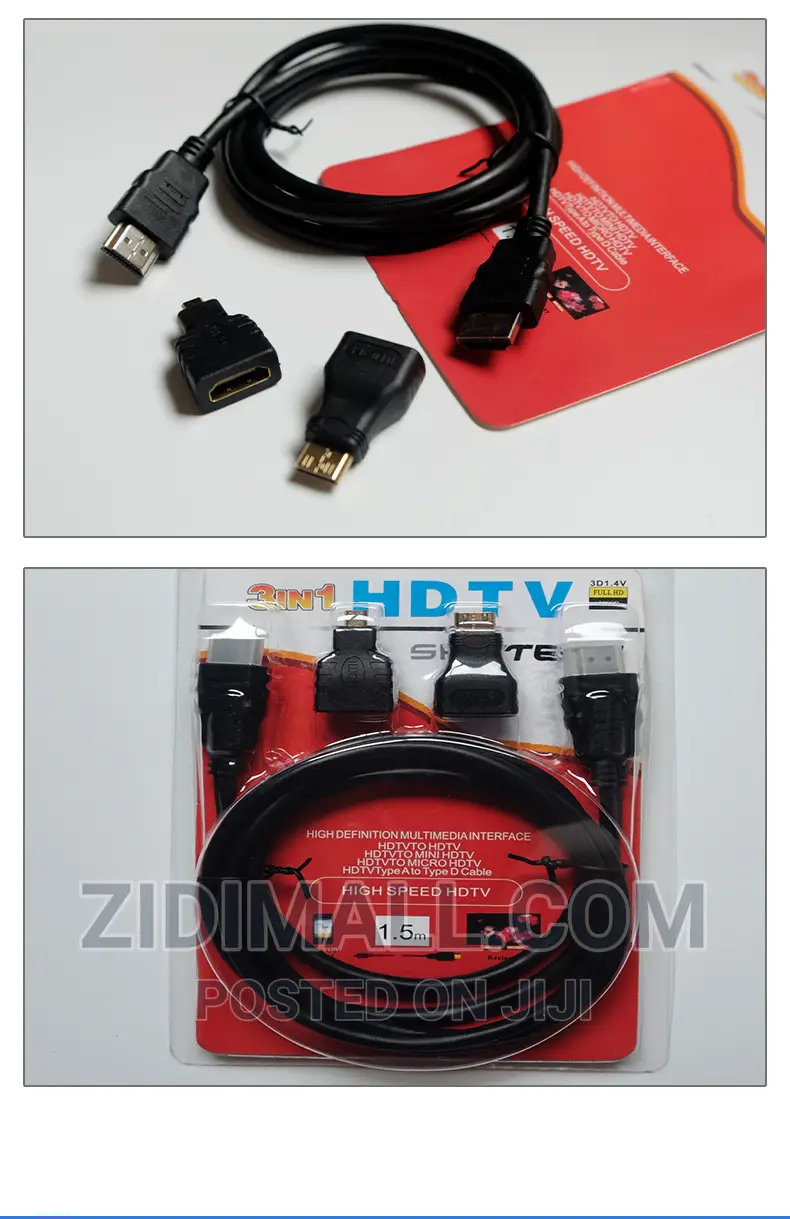 3-in-1 HDMI Cable