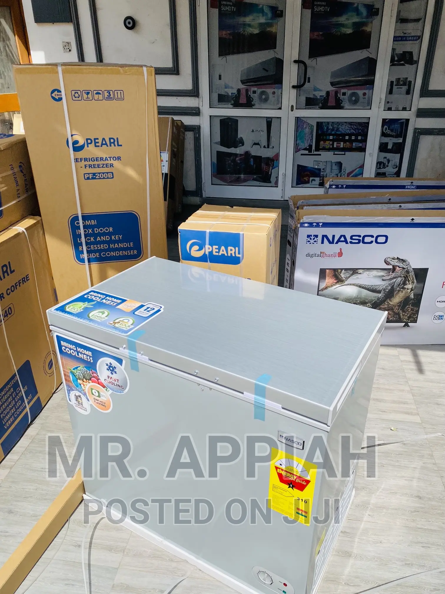 High Quality Nasco 200ltr Single Door Chest Freezer 