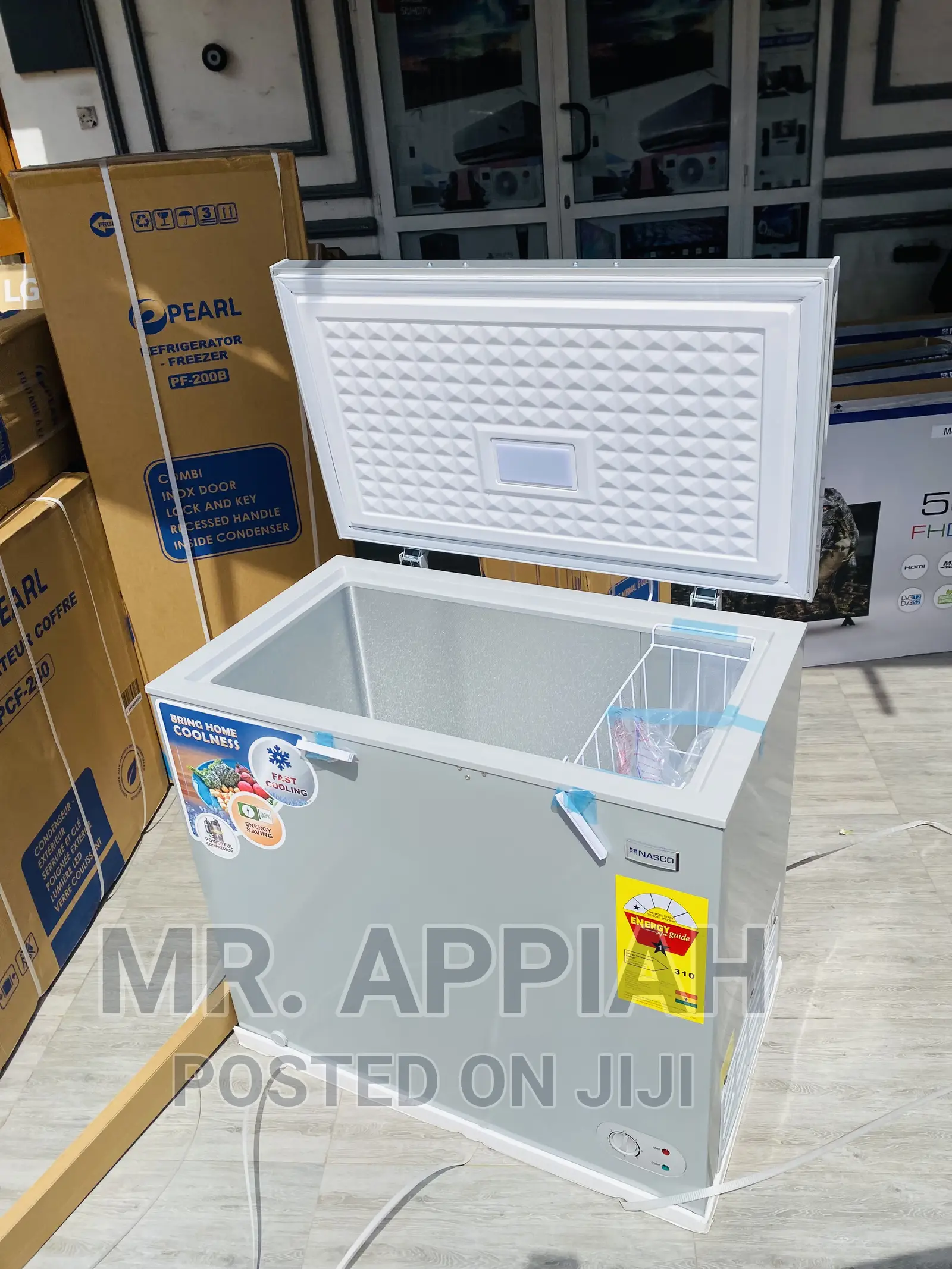 Extremely Chilling Nasco Single Door Chest Freezer(200ltr).