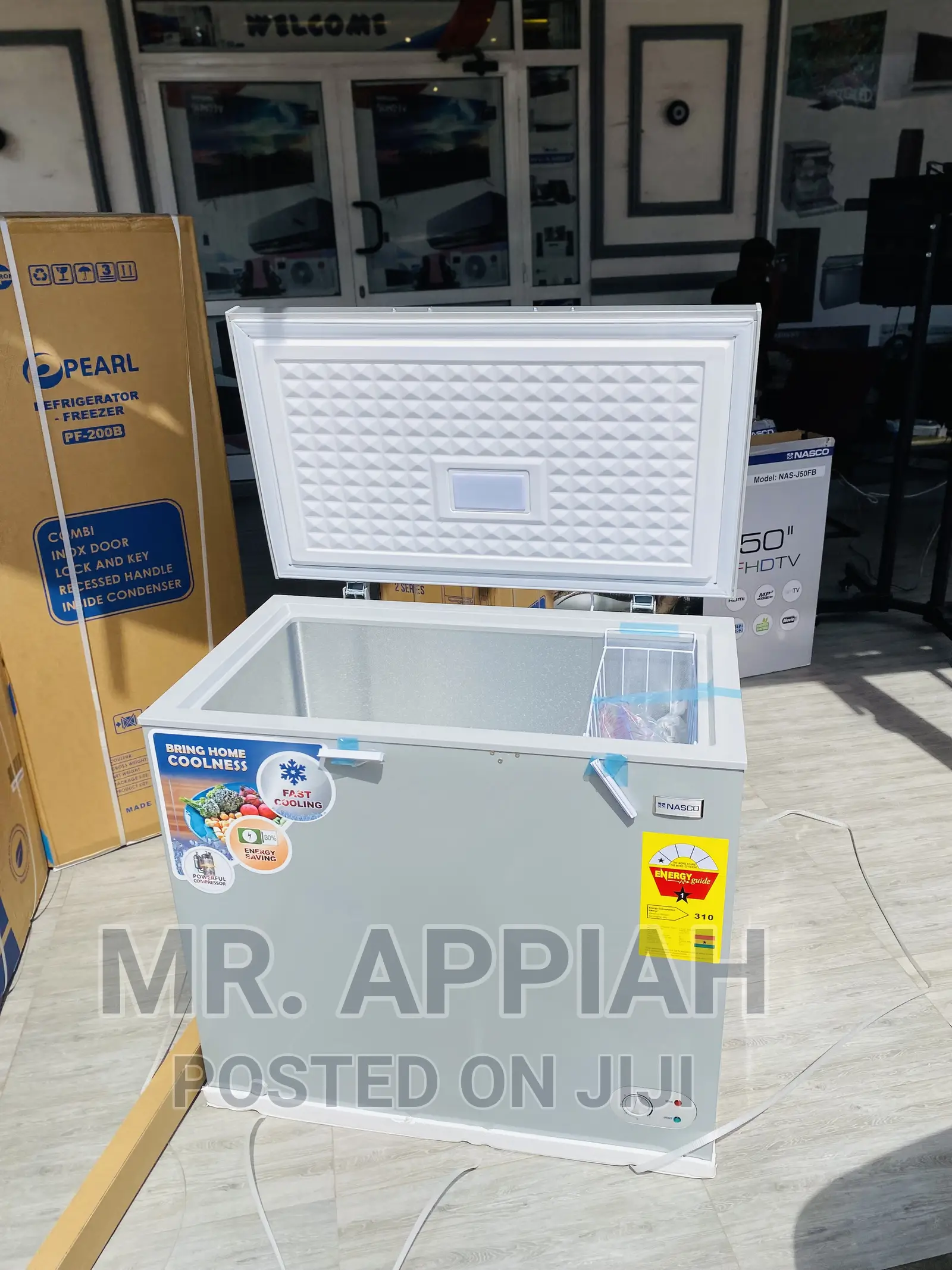(200ltr)Extremely Freezing  Nasco Single Door Chest Freezer