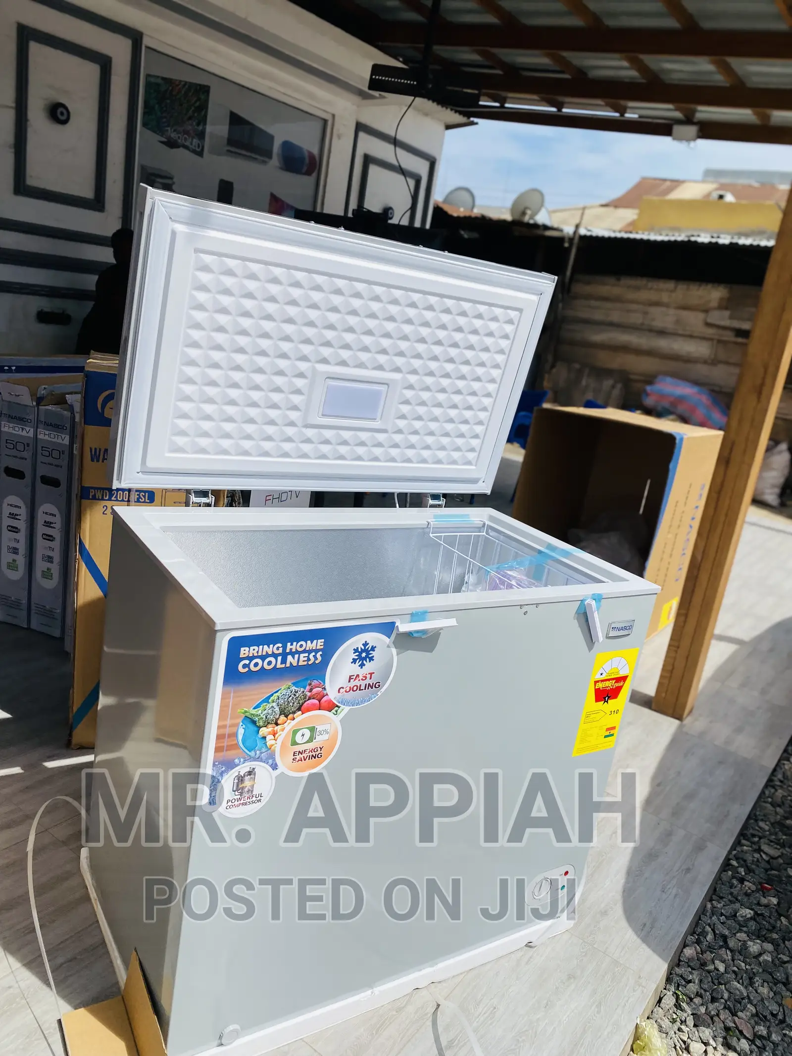 Energy Saving Nasco Single Door Chest Freezer(200ltr) 