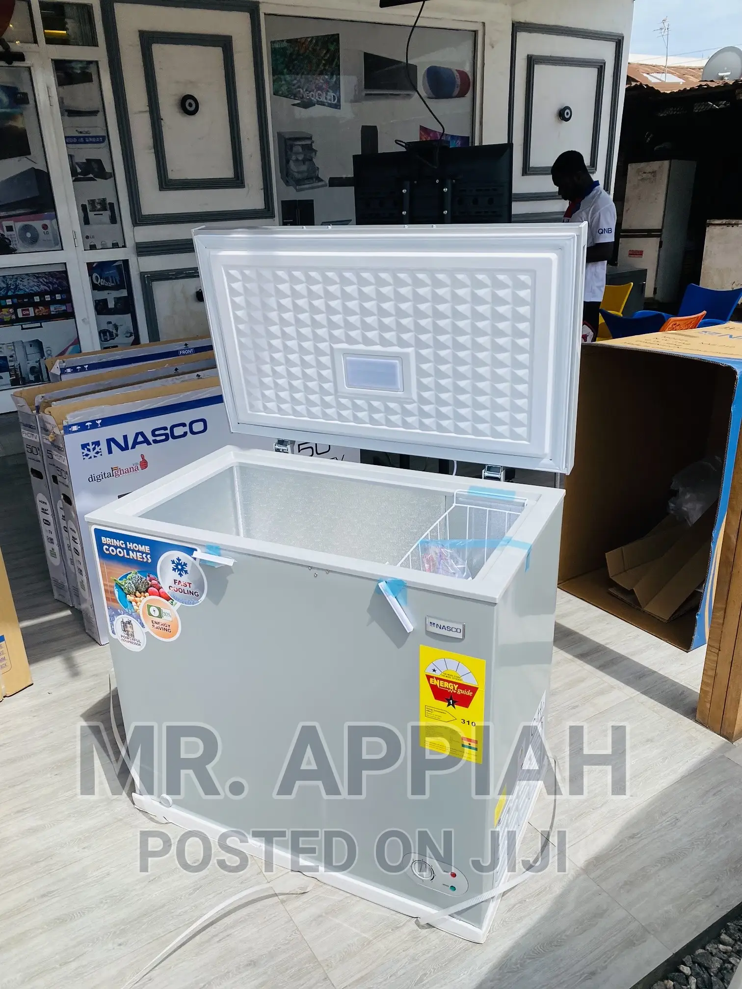 Original Nasco 200ltr Chest Freezer(Single Door) 