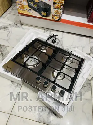 Fast Cooking Midea 60G40ME 60x51cm 4 Gas Burner Hob(Silver)