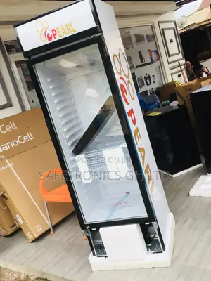 Electric PVC-424-2b Singledoor Display Pearl Fdidge Glass