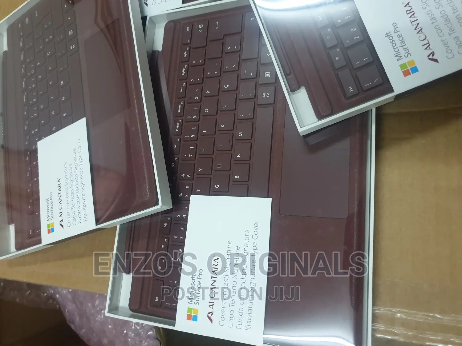Surface Pro Signature Keyboard Pro 3 to 7 New Burgundy