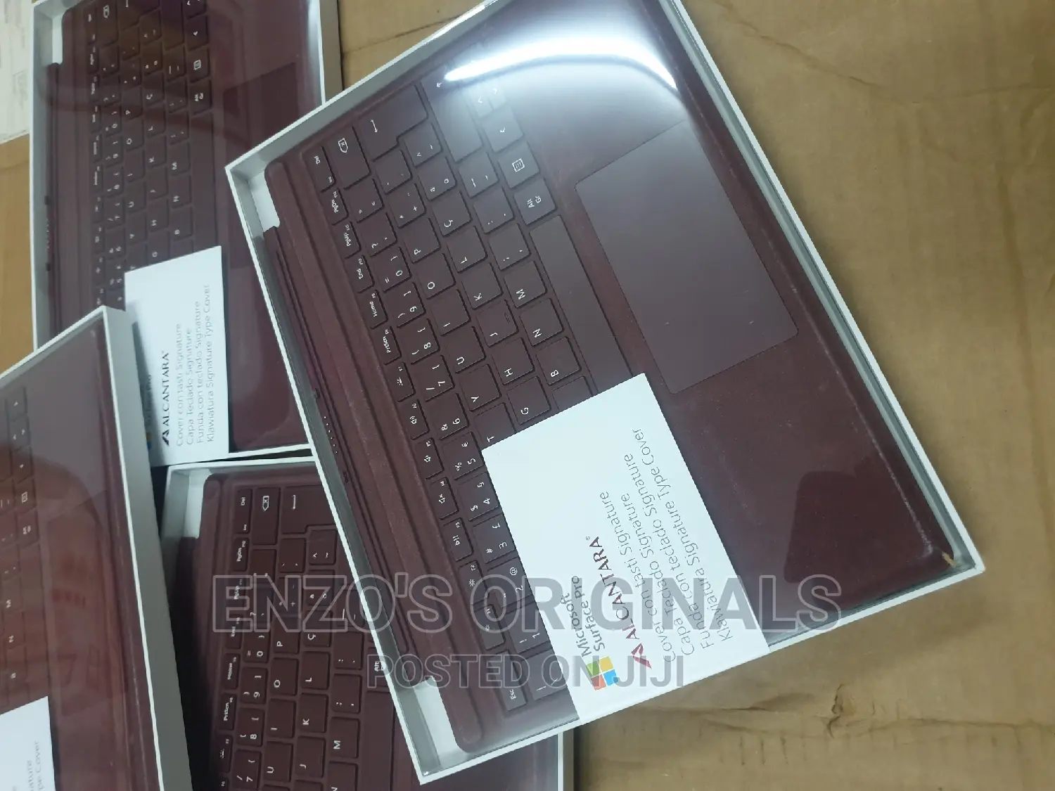 Surface Pro Signature Keyboard Pro 3 to 7 New Burgundy