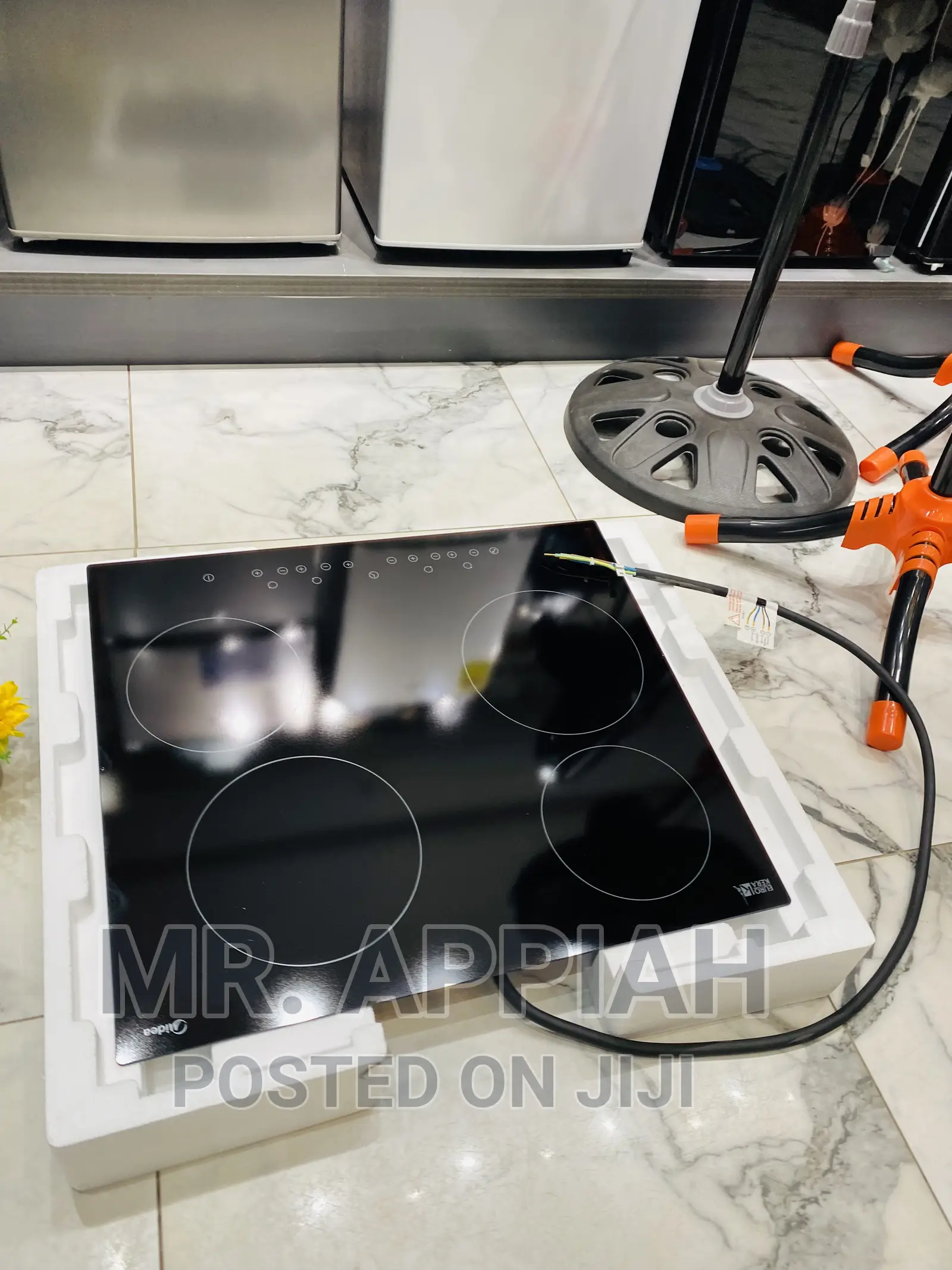 Durable and Affordable Midea 4 Electric Hob(Mc -HF605)Black