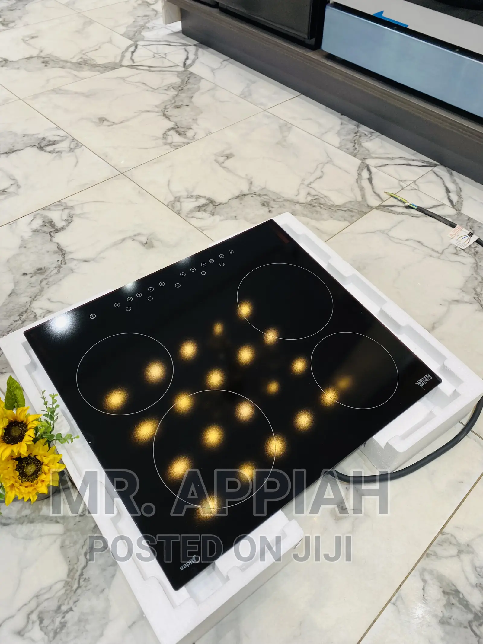 Energy Saving Midea 4 Electric Burner(Mc -HF605)Black 
