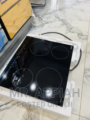 New Midea Mc -HF605 4 Electric  in-Built Burner (Black)