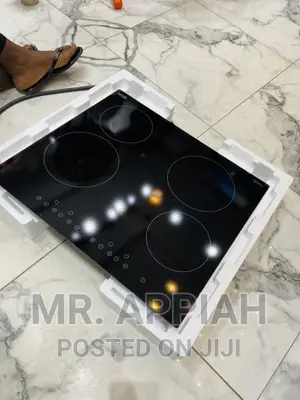 Efficient Midea 4 Burner Electric Hob(Mc -HF605)Black 