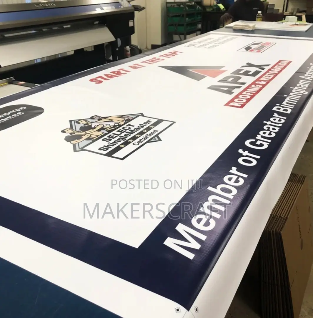 Large Format Banner And Sticker, Print & Cut, Oneway Vision