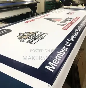 Large Format Banner And Sticker, Print & Cut, Oneway Vision
