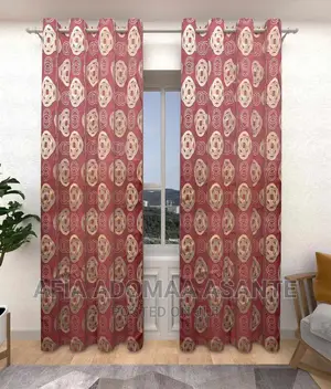 2 Pieces Blackout Colourful Curtains