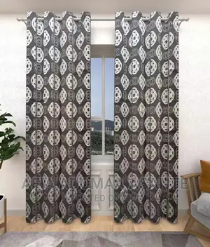 2 Pieces Blackout Colourful Curtains