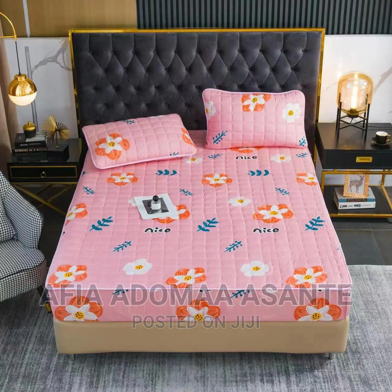 3 Pieces Waterproof Mattress Cover- QUEEN SIZE