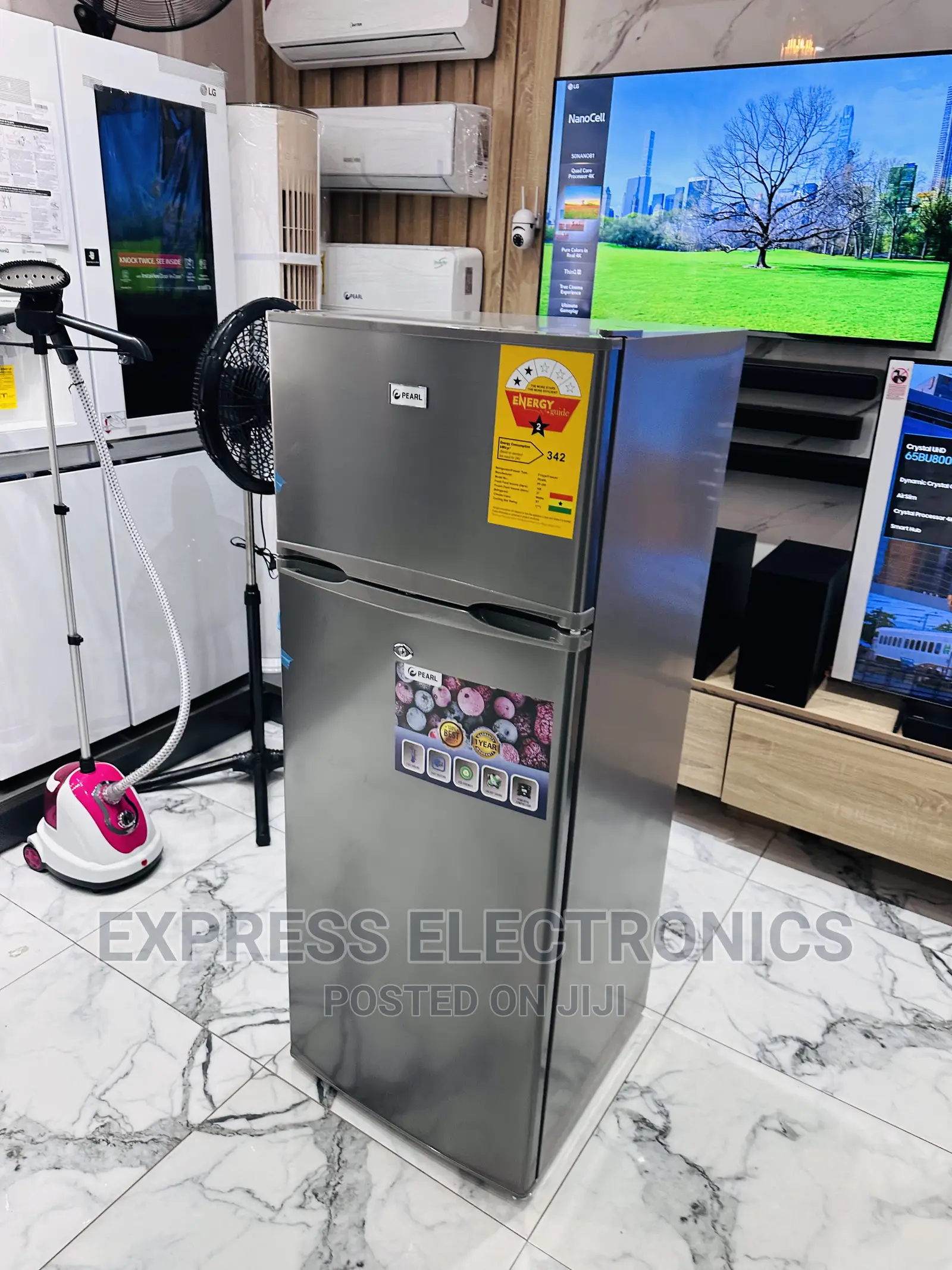 Hot  Cake on Pearl Double Door Fridge 205L