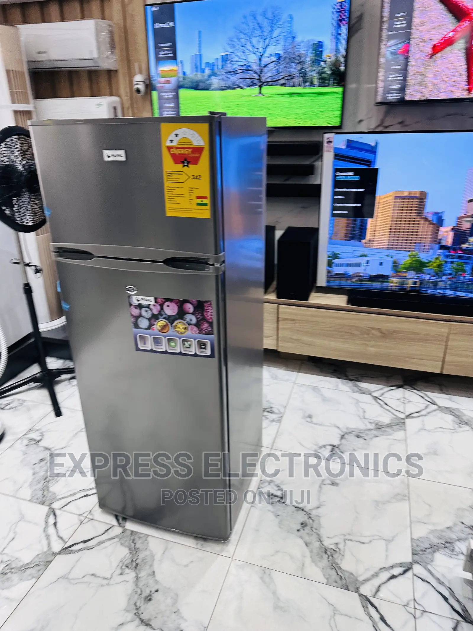 Amazing  Deal on Pearl PF-250 Double Door Fridge 205L
