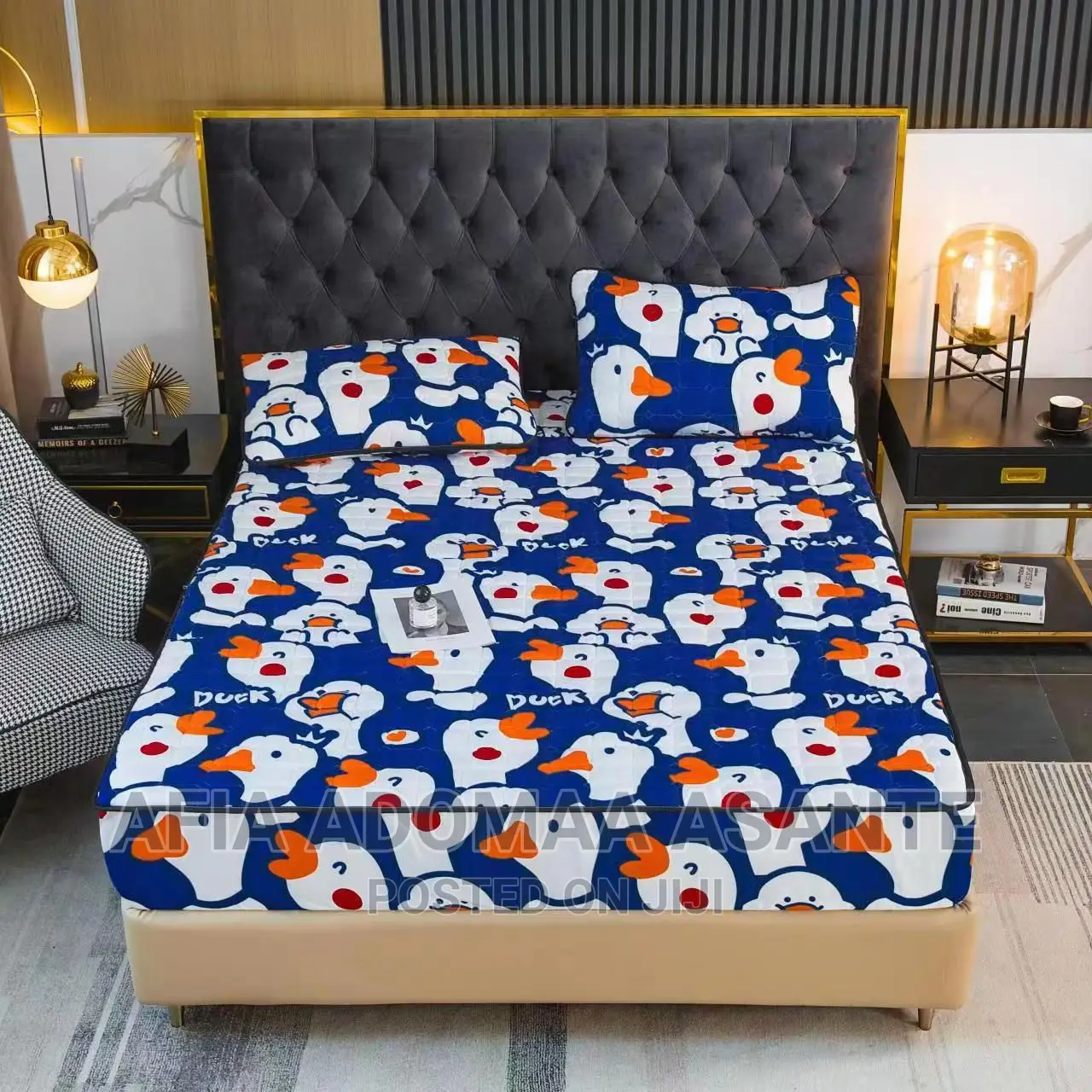3 Pieces Waterproof Mattress Cover- DOUBLE BED