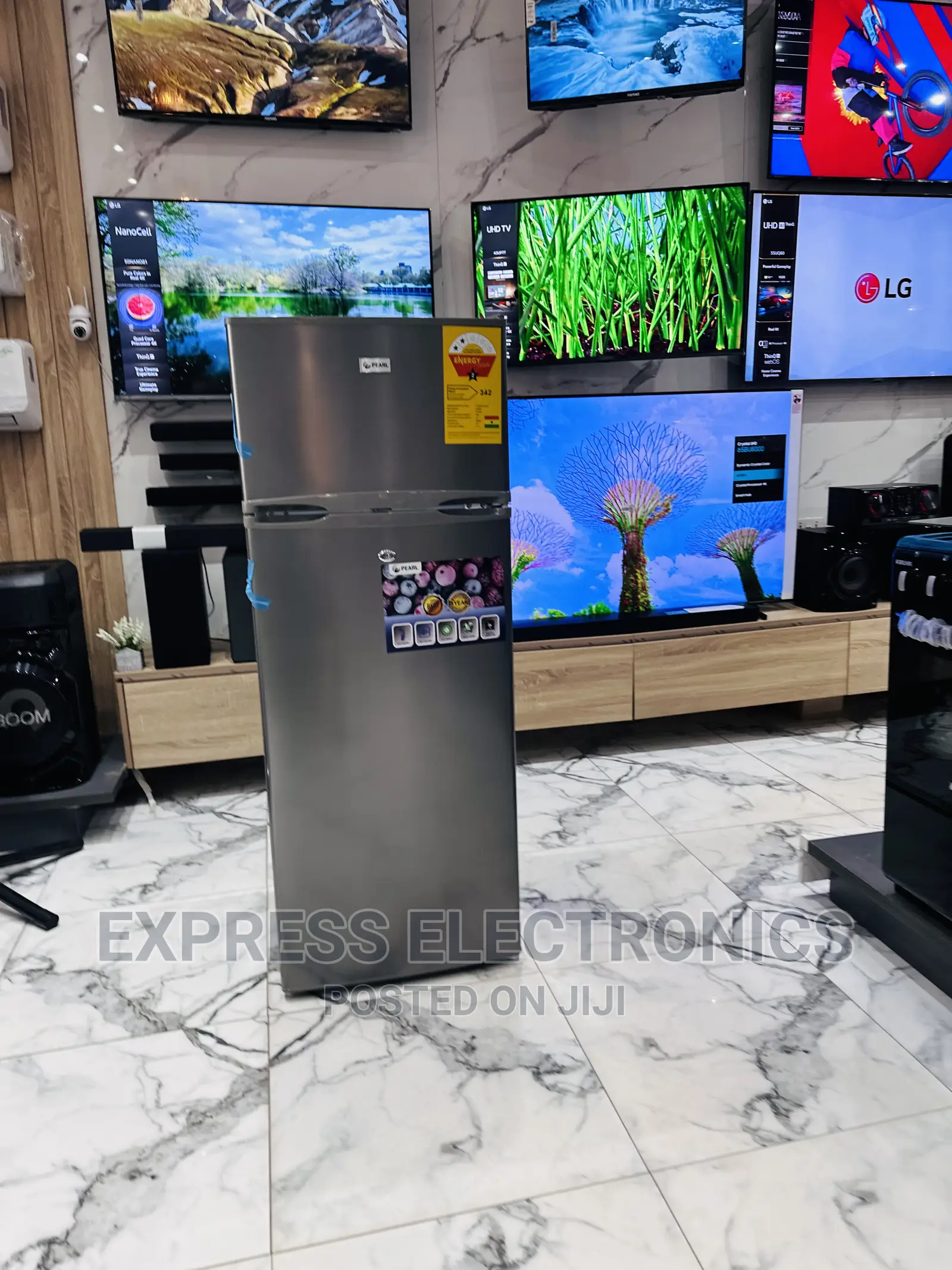 Friendly Budget on PF-150 Double Door Fridge Pearl
