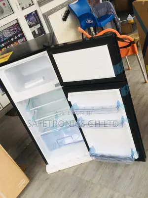 Best Topfreezer Glass Doubledoor Pearl Black  Fridge 