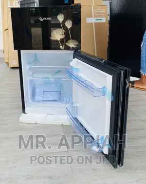 Shop Original Pearl PF-10T 2 Door Refrigerator(Black)Mirror