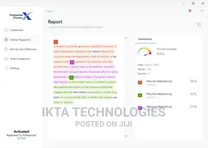 Plagiarism Checker X Pro 9 | Full Version No Trial | Windows