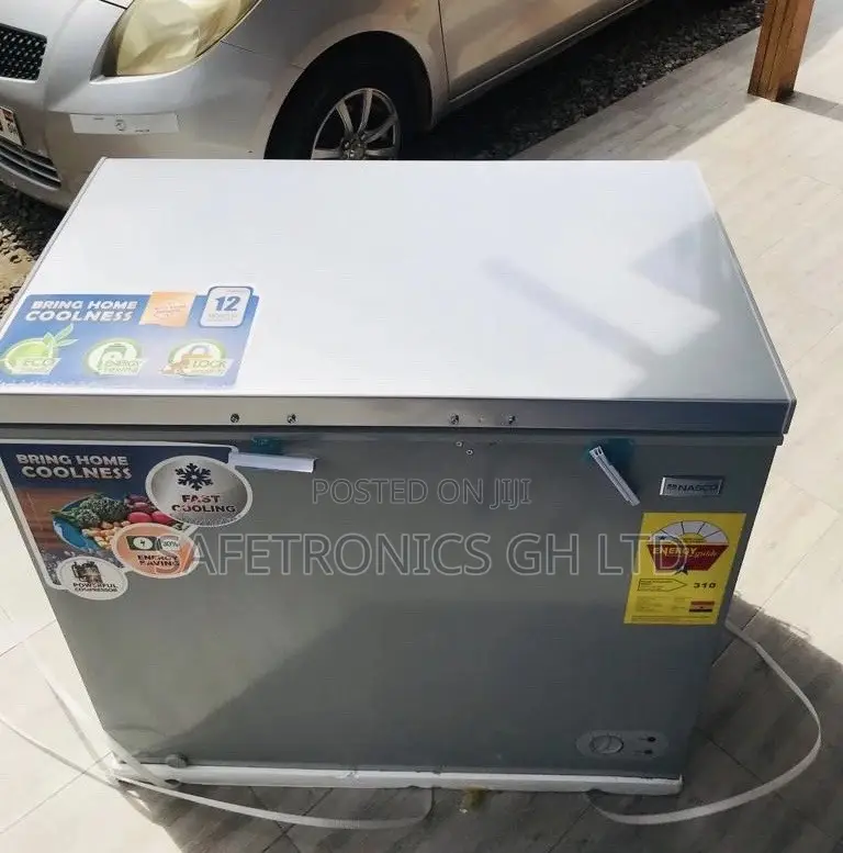Electric Glass Lid Nasco 200 Liters Chestfreezer Singledoor