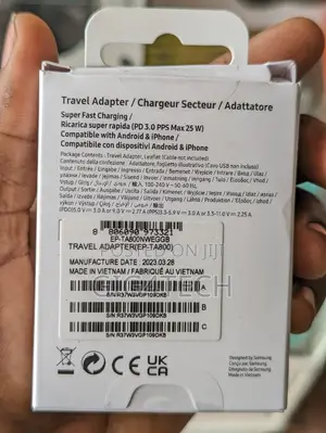 Samsung Type-C 25w Pd Travel Adapter