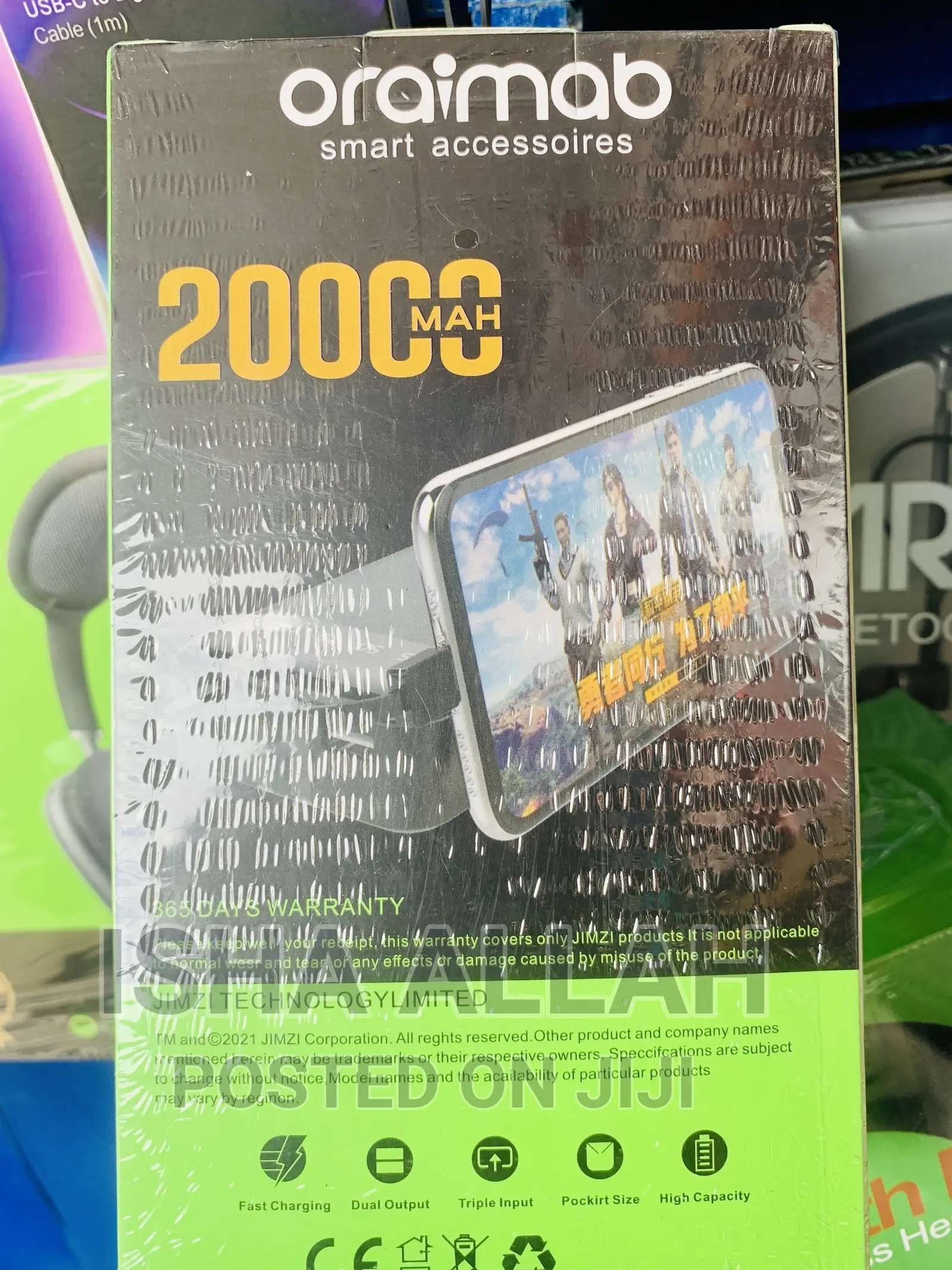 Power Bank Durable. Long Lasting