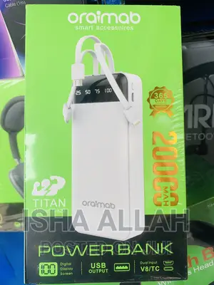 Power Bank Durable. Long Lasting