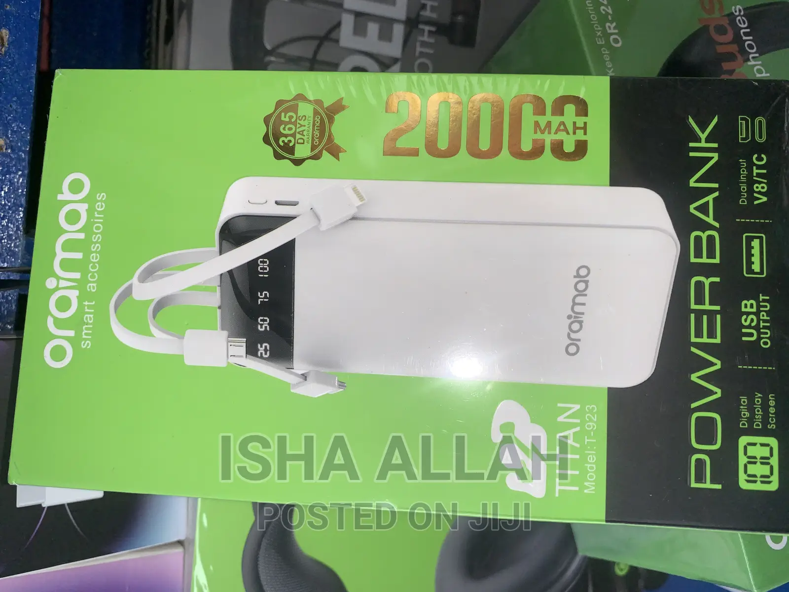 Power Bank Durable. Long Lasting