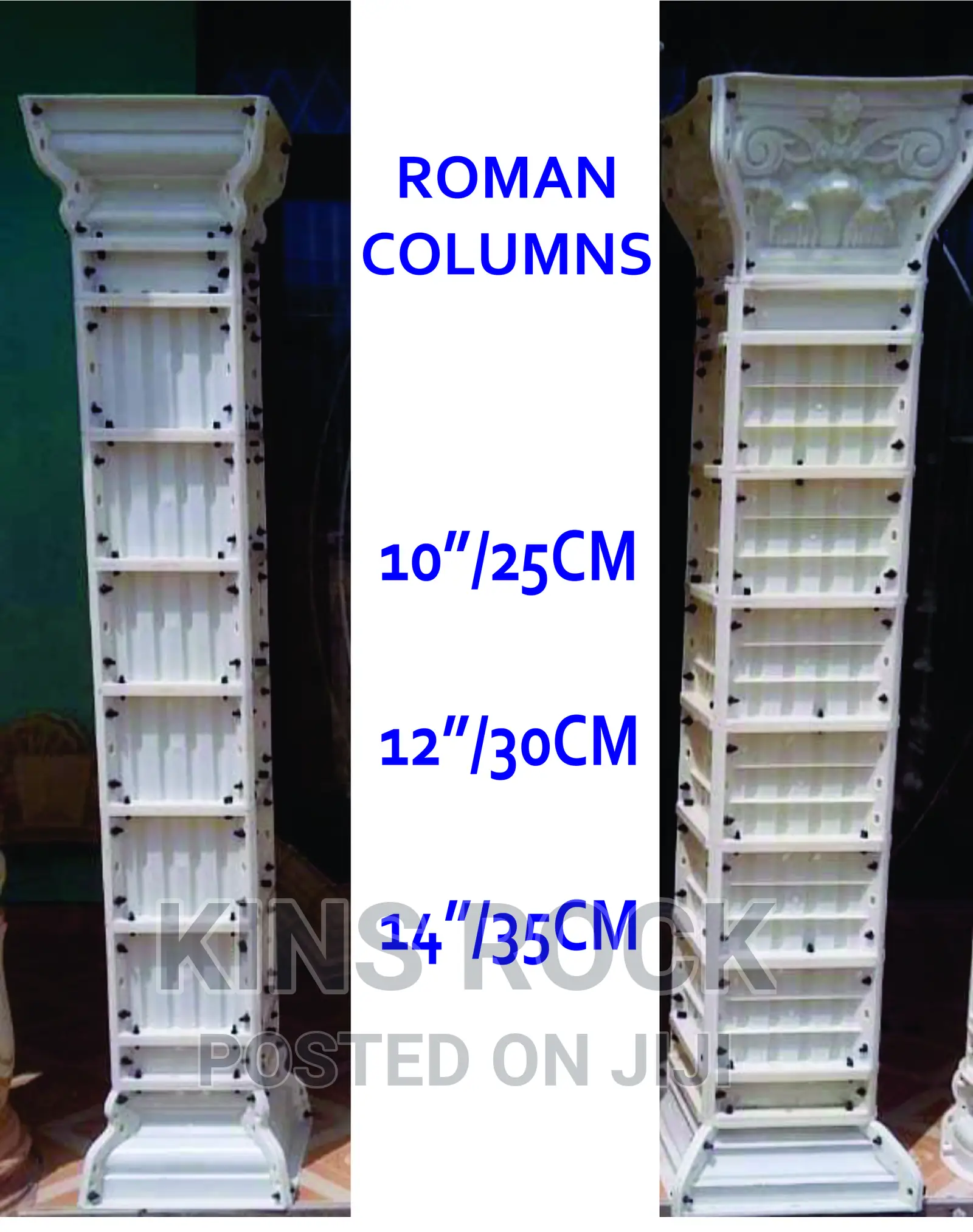 Plastic Column And Mold