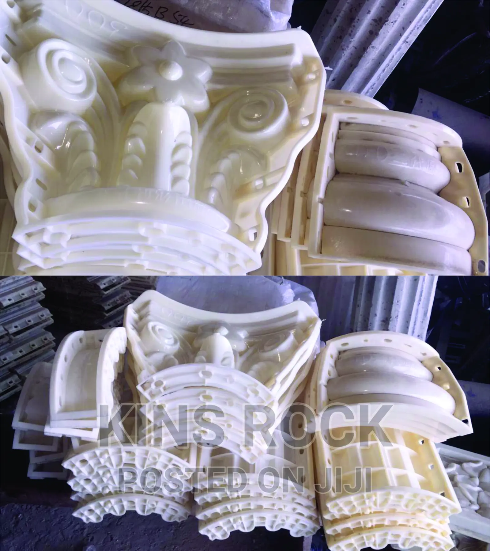 Plastic Column And Mold