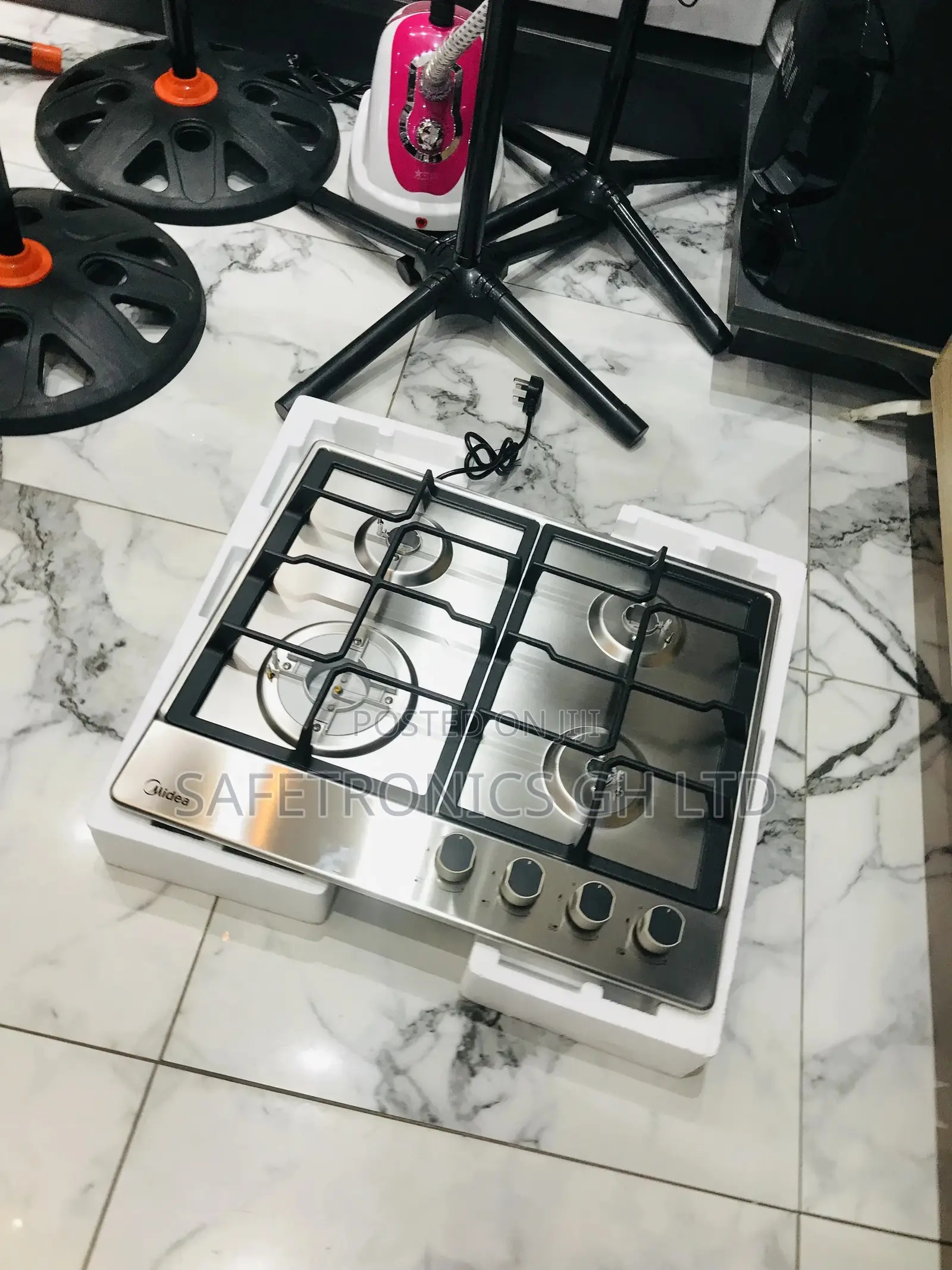 60G40ME Midea 4 Hobs Sliver Electric Cooker