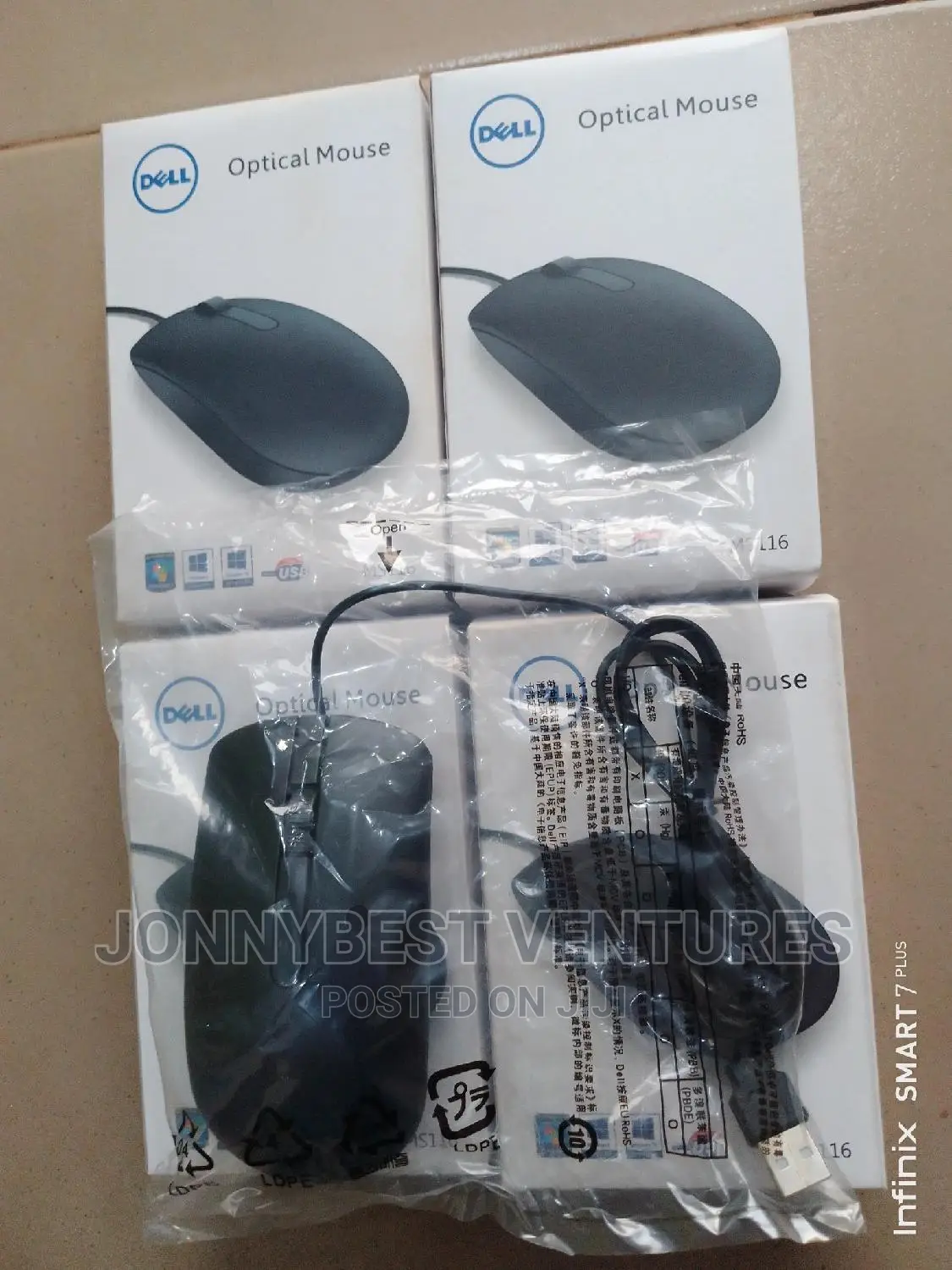 Dell USB Wired Mouse MS116