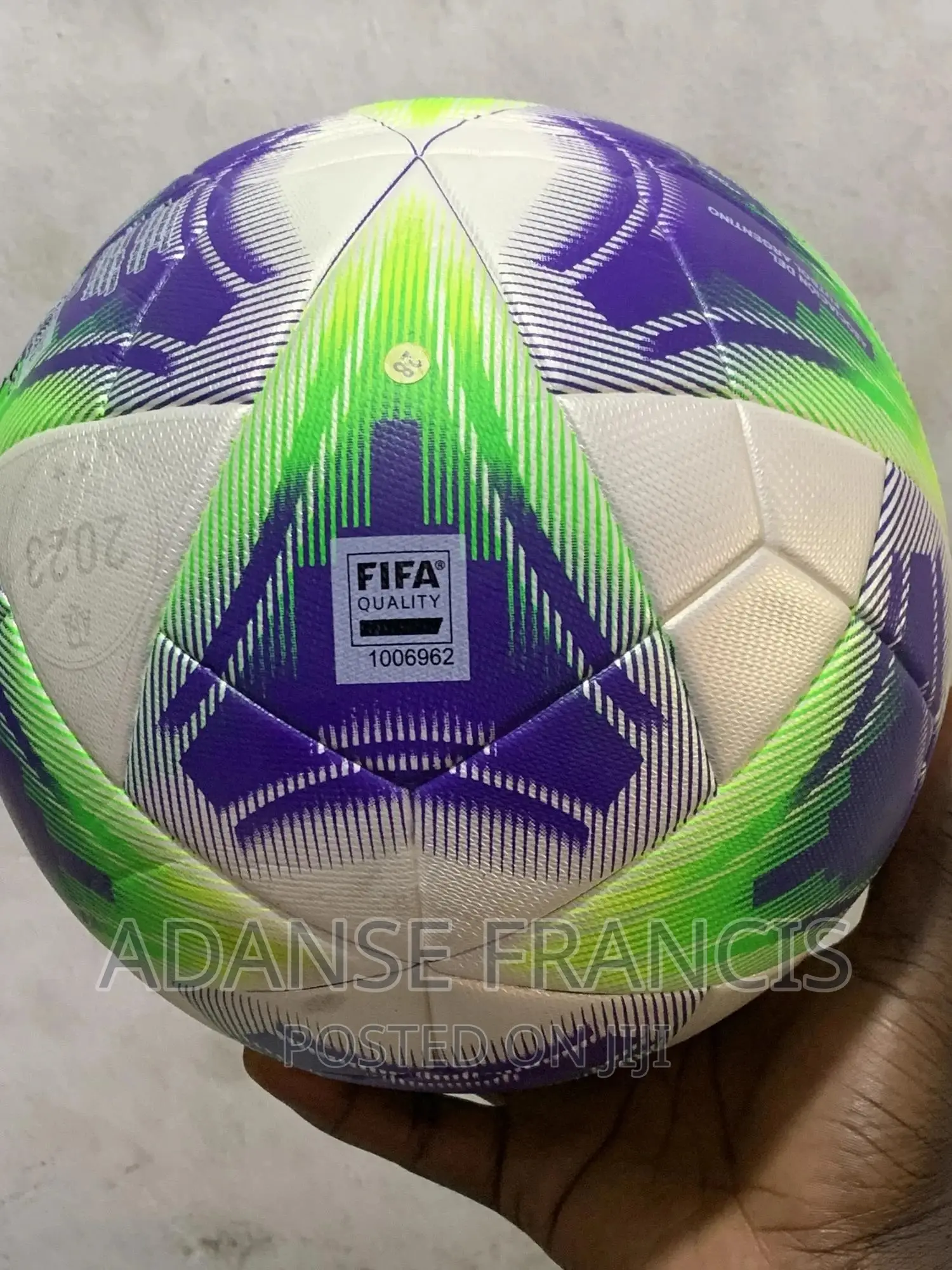 Soccer Ball Official Match Ball Of The 23 24 in Accra Metropolitan Sports Equipment, Adansi