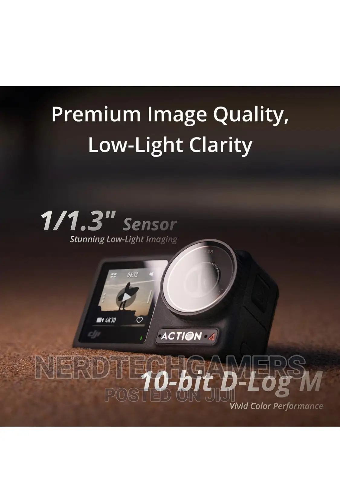 Dji Osmo Action 4 Standard Combo - /120fps Waterproof